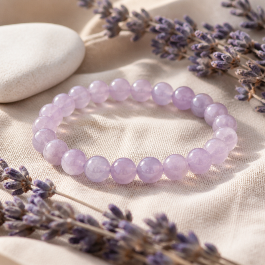 Bracelet "Douceur" en Pierre Lavande | MODYZZ