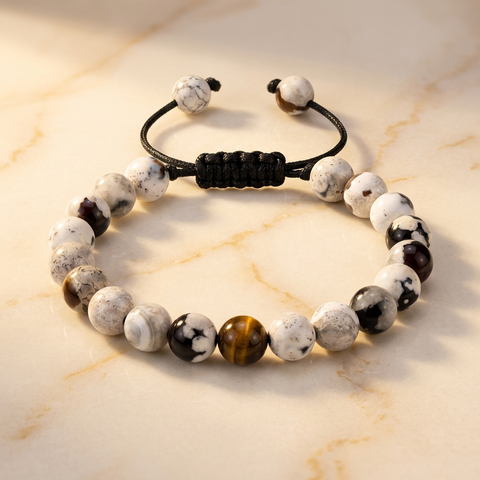 Bracelet Clarté Perles Blanches MODYZZ packshot studio